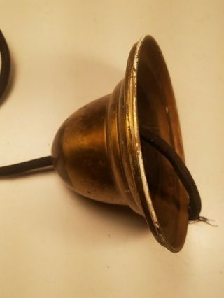 Antique Vintage Brass Pendant Light Fixture For Part Or Restoration 8