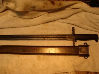 M1 Garand M1905 Ria 16 " 1906 Bayonet With Wood Handles