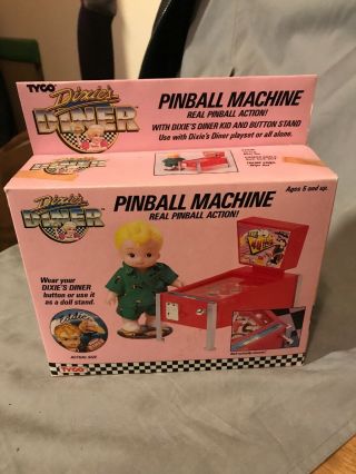 1988 Tyco Dixies Diner Pinball Machine Last One