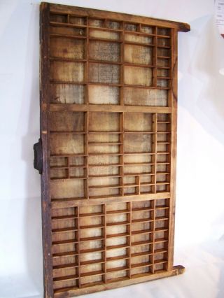 Antique Wooden Printer 