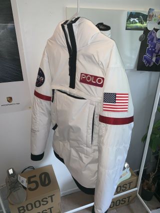 Polo Ralph Lauren Polo 11 Heated Nasa Jacket Small Fits Medium/large