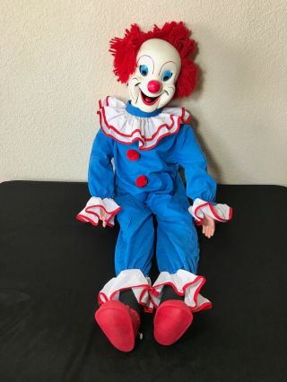 Bozo The Clown Ventriloquist Dummy Doll By Larry Harmon Pictures Corp Eegee Co