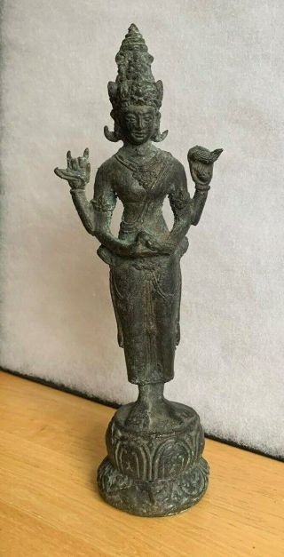 Antique Hindu Nataraja Bronze Figure India