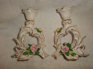 German Dresden Candle Holders 007