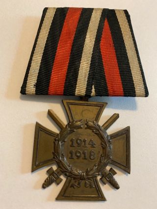 German Wwi Medal Of Honor 1914 - 1918 Merked 32 R.  V.  Pfor2heim