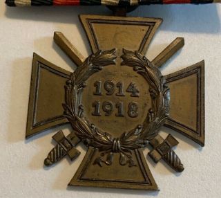 German WWI Medal Of Honor 1914 - 1918 Merked 32 R.  V.  PFOR2HEIM 2