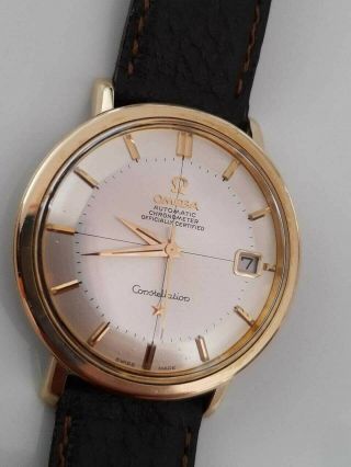 VINTAGE OMEGA SEAMASTER PIE PAN CAL.  561 35 mm AUTOMATIC WATCH 4