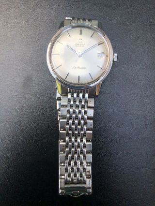 VINTAGE OMEGA AUTOMATIC SEAMASTER CAL 565 WATCH BEADS OF RICE BAND 1037 6