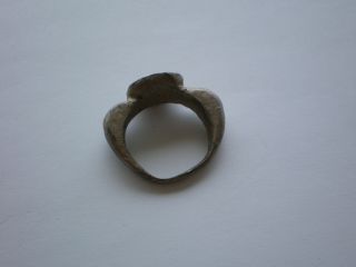 VERY VERY Rare Ancient ROMAN LEGIONARY SILVER RING 8