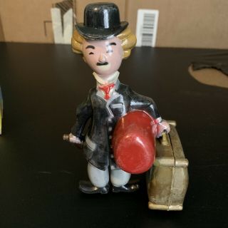 1960 El Alegre Vagabundo Charlie Chaplin Wind Up Toy From Spain Rare 4
