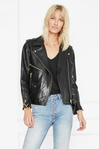 Anine Bing Vintage Leather Jacket