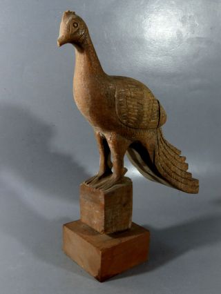 Antique Bird Wood Carving Don 