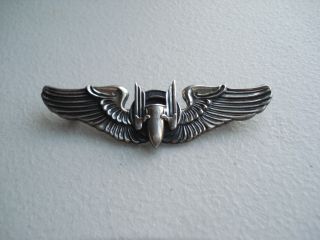 Authentic Ww - 2 U.  S.  Air Force Ariel Gunners Wing Pin 3 ",  (a - 7)