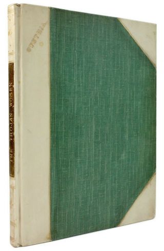 Trojan Women Of Euripides,  1905 Vellum Fine Binding,  Ancient Greek Tragedy,  Troy