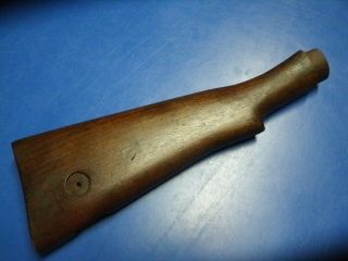 British Lee Enfield No1mkiii Smle Butt Stock Marked L - Long With Id Disk Inlet