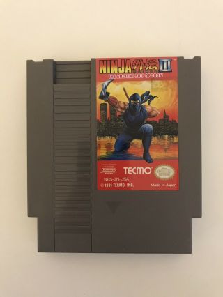 Ninja Gaiden 3 Iii: The Ancient Ship Of Doom Nintendo Nes Cartridge Only