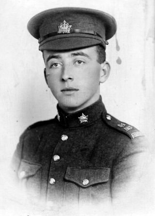 Ww1 Wwi Cef Canadian Soldier George Sandison,  84th Battalion,  Toronto