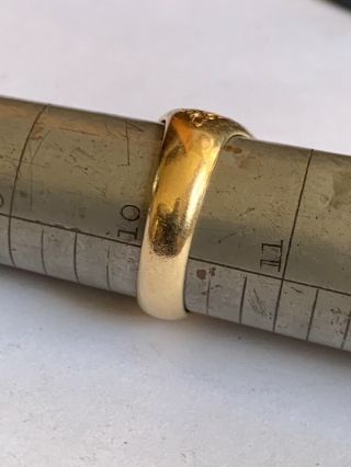ANTIQUE MASONIC 14K GOLD HEAVY MEN’S RING,  sz 10.  25,  TW 15.  2 grams 8
