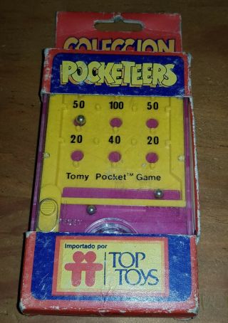 Tomy Pocketeers Made In Japan 1976 Rebound Argentina Top Toys