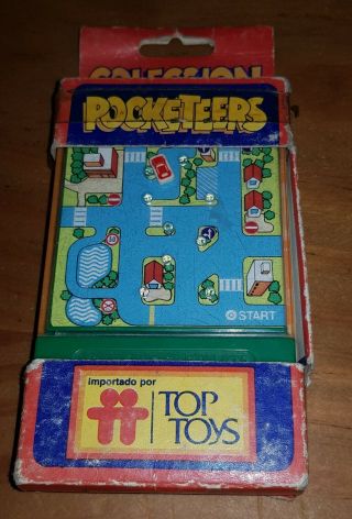 Tomy Pocketeers Made In Japan 1976 Pocket Rally Argentina Top Toys