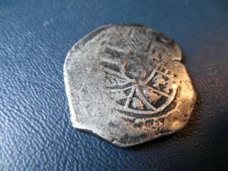 Medieval Silver Coin Ancient (about 1.  25 " X 1 3/8 ")