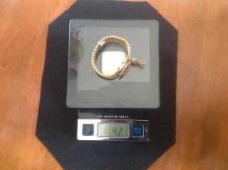 Estate item - 14k GOLD 14 karat BLANCPAIN WATCH INCABLOC 17 jewels hinged cover 12