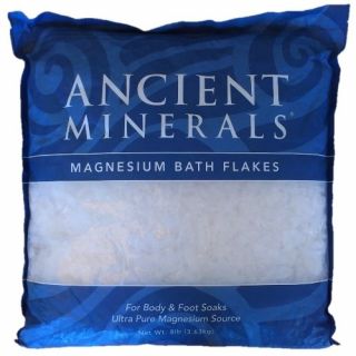 Ancient Minerals Magnesium Bath Flakes - 8lb Bag - Zechstein Magnesium