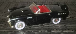Vintage Tin Japan Toy Car Thunderbird 1956 Black Model 50 