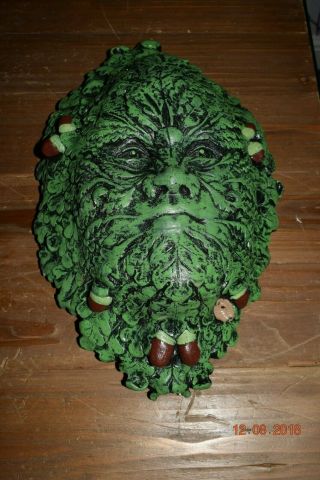 Green Man Of The Woods Cast Garden Ornament C1930