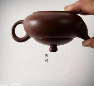 handmade Raw ore purple sand pot art mini teapot ceramic chinese tea pot 2