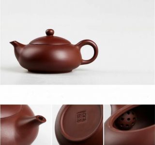 handmade Raw ore purple sand pot art mini teapot ceramic chinese tea pot 3