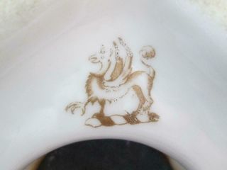 Antique 19th Century Rockingham Style Porcelain Urns Circa 1830 10