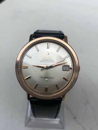 Vintage Omega Automatic Constellation Steel & Rose Gold 168.  004