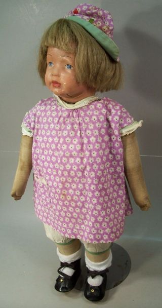 Antique 18 inch Kamkins Cloth Doll 3