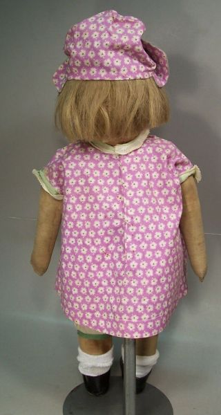 Antique 18 inch Kamkins Cloth Doll 4