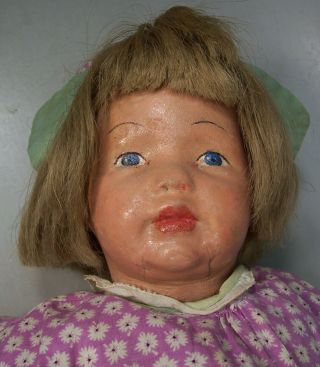 Antique 18 inch Kamkins Cloth Doll 5