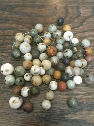 Unstrung Jade Beads From Burma