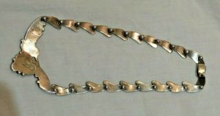 Vintage Margot De Taxco Sterling Silver Mexican Necklace 4