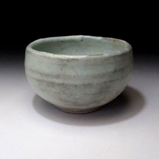 XM4: Japanese Pottery Tea Bowl,  Matushiro Ware by famous potter Matazo Karakida 2