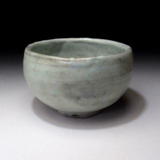 XM4: Japanese Pottery Tea Bowl,  Matushiro Ware by famous potter Matazo Karakida 4