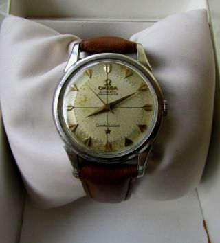 Omega Constellation Pie Pan Cal 551 Ref 14381/7 Sc Arrow Markers.