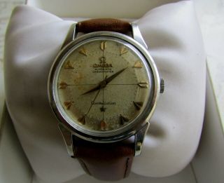 Omega Constellation Pie Pan Cal 551 Ref 14381/7 SC arrow markers. 3