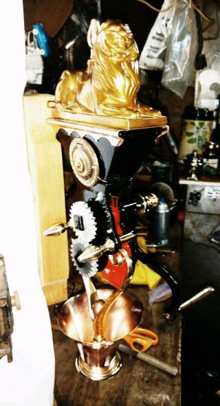 Antique coffee grinder 6