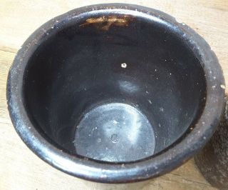 2 Antique Stoneware Jars Crocks Minnesota Estate Find Pair Old 7