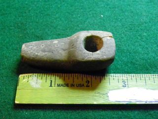 Ft.  Ancient Limestone Elbow Pipe Indian Artifacts / Arrowheads