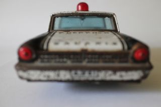 Vintage Tin Toy Highway Patrol Ford Galaxie 1950s ASC 7