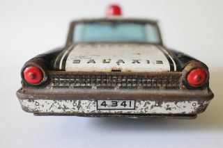 Vintage Tin Toy Highway Patrol Ford Galaxie 1950s ASC 8