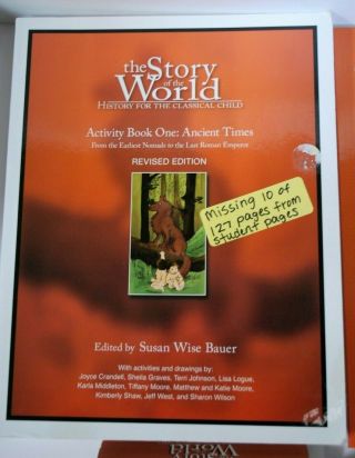 Story of the World: Ancient Times Vol.  1 : From the Earliest Nomads,  Set Bundle 2