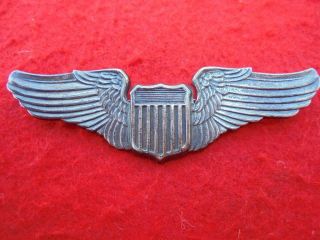 Outstanding Sterling Wwii 3 " Lgb Balfour Pilots Wings