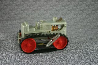 Vintage 1950s Tin Litho Marx Bulldozer Tractor Wind Up Toy
